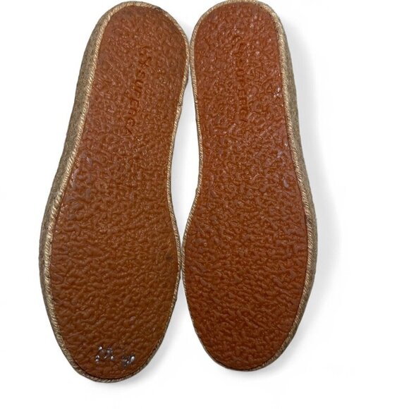 LoveShackFancy  Superga Platform Espadrille Sneakers in Perky Peach Size 40 US 9 - Picture 4 of 8